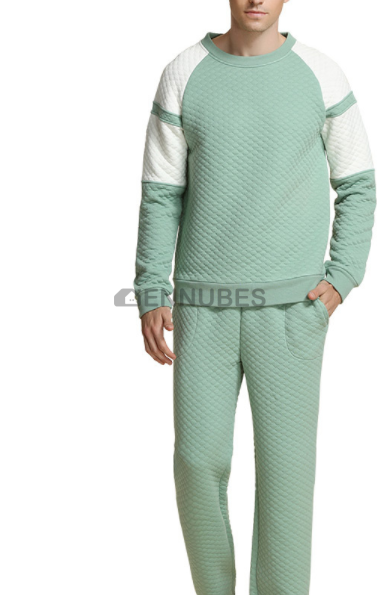 Pijama Primavera Hombre Con Algodón