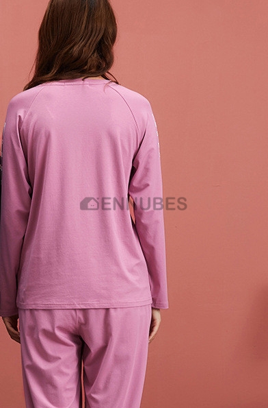 Pijamas Violeta Mujeres Estampado