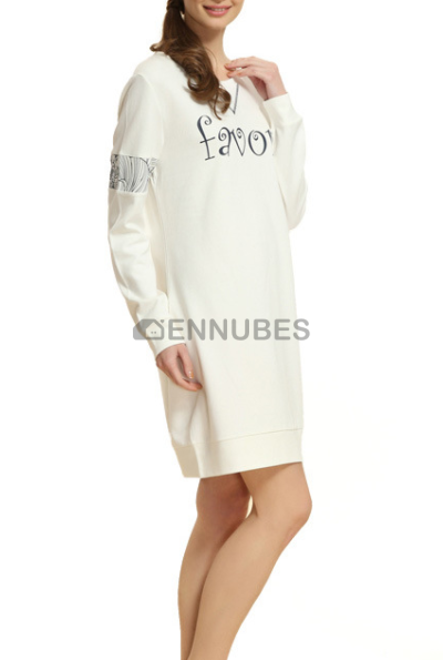 Pijamas Mujeres Estampado Blanco
