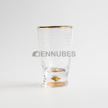 Vasos Cristal Borde de Oro Estilo Nórdico