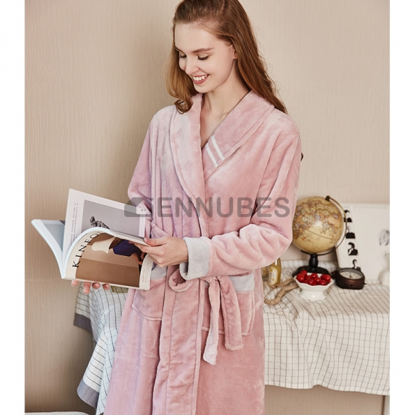 Pijamas Mujeres Albornoz Franela