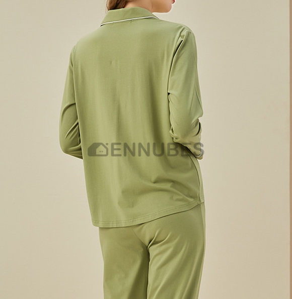 Pijamas Mujeres Primavera Verde