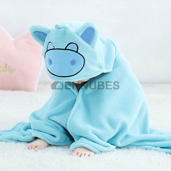 Pijamas Niños Franela Hipopótamo