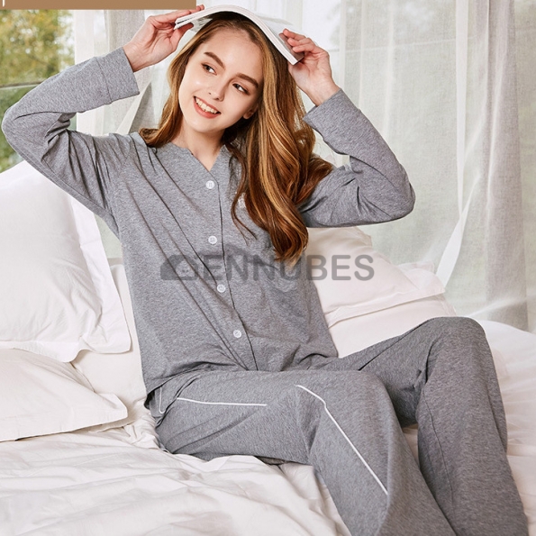 Pijamas Otoño Mujeres Encaje