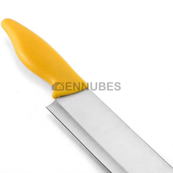Cuchillo de Cocina Afilado Amarillo de Fruta Acero Inoxidable