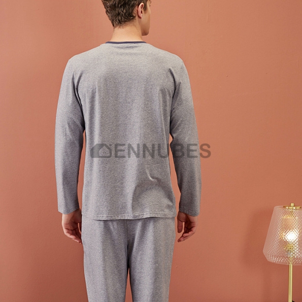 Pijamas  Hombre Gris