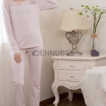 Pijamas Mujeres Primavera Rosa Claro