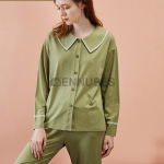 Pijamas Verde Camisero Mujeres