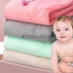 Toalla de Baño para Bebés con Dibujos Animados de Vellón Coral