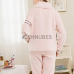 Pijamas Mujeres Franela Grueso Camisero
