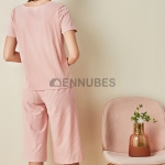 Pijamas Color Sólido Mujeres