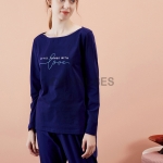 Pijamas Mujeres Otoño Con Diseño