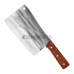 Cuchillo de Cocina Afilado Mango de Madera Maciza Antideslizante