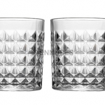 Vasos de Whisky Copa de Cristal Creatividad 2 Piezas Nórdico