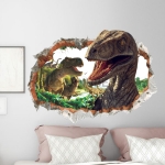 Pegatinas de Pared de Animales de Dinosaurios en 3D