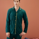 Pijamas Hombre Moda Verde