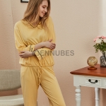 Pijamas Primavera Mujeres Con Cordones