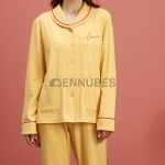 Pijamas Mujeres Otoño Amarillo