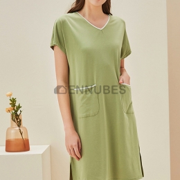 Pijamas Mujeres Con Bolsillo Verano