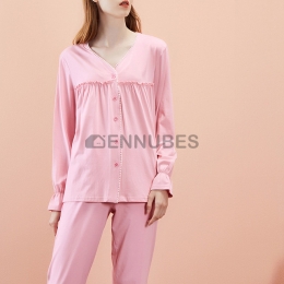 Pijamas Mujer Elegante Otoño