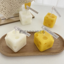 Vela Perfumada de Queso Cuadrado