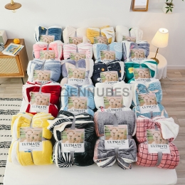 Mantas Lana de Cordero Nórdico Moderno Infantil