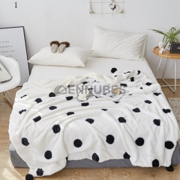 Manta de Forro Polar Coral Estampado