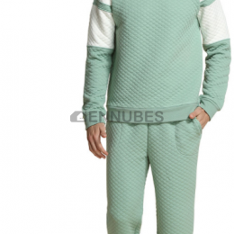 Pijama Primavera Hombre Con Algodón