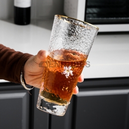 Vasos Altos Estampado de Flores Estilo Nórdico