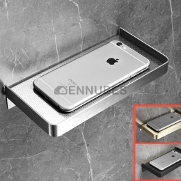 Estante Almacenamiento para Baño Móvil Acero Inoxidable Sin Perforaciones