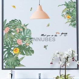 Pegatinas Simple De Planta