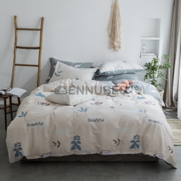 Funda Nórdica de 100% Algodón con Naturaleza Mediterránea