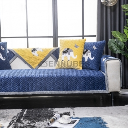 Cojín de Sofá Escandinavo de Felpa para Toda la Temporada de Dibujos Animados