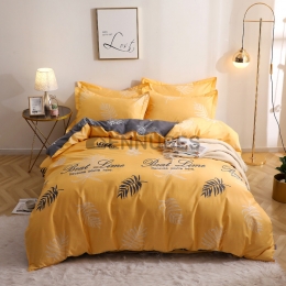 Funda Nórdica de 100% Algodón con Flor Romántica