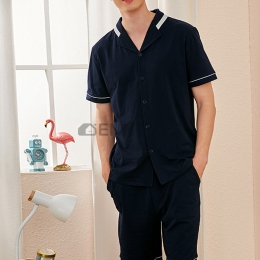 Pijamas Hombre Pijama Camisero Verano