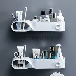 Estante para Baño en Forma de S de Pared