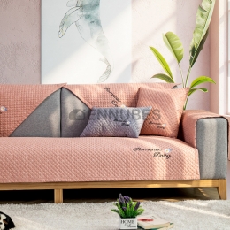 Funda de Sofá de Tela de Cuatro Estaciones Antideslizante de Moda Moderna y Minimalista