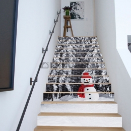 Pegatina de la Escalera de Navidad