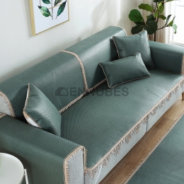 Cojín de Sofá de Verano Universal Cuatro Estaciones de Color Sólido