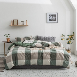 Funda Nórdica de 100% Algodón con Cuadro Creativo