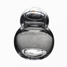 Tarro de Almacenamiento de Vidrio de Forma Novedosa