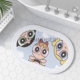 Alfombra Lavable Antideslizante con Dibujo Animado para Bebés