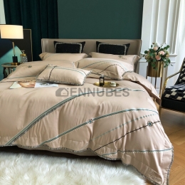 Funda Nórdica de 100% Algodón con Bordado