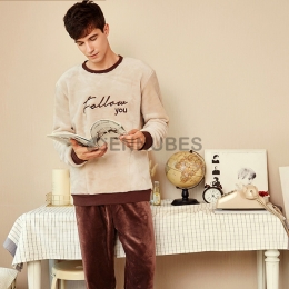 Pijamas Entero Hombre Invierno Franela