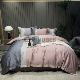 Funda Nórdica de 100% Algodón con Tres Colores Combinados