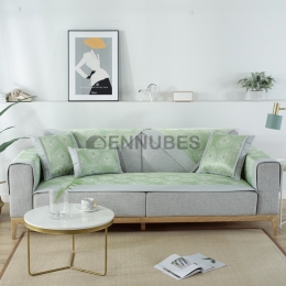 Funda de Sofá Americano de Seda Helada para el Verano