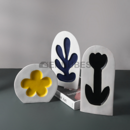 Florero de Cerámica Creativo de Flores Nórdico