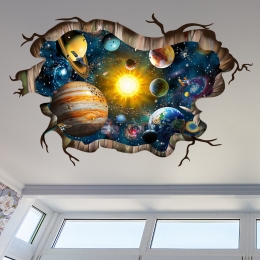 Adhesivos Murales de Grandes Tamaños de Cosmos