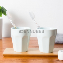 Taza de Cerámica Creativa Blanca Taza de Gárgaras