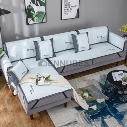 Cojín de Sofá Creativo Moderno de Seda de Hielo de Verano